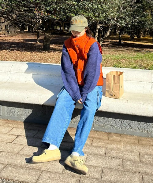 CIAOPANIC TYPY（チャオパニックティピー）の「【UNISEX】ロゴ刺繍キャップ（キャップ・メンズ・オリーブ/ベージュ/ネイビー・FREE）」の11枚目の写真