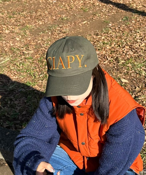 CIAOPANIC TYPY（チャオパニックティピー）の「【UNISEX】ロゴ刺繍キャップ（キャップ・メンズ・オリーブ/ベージュ/ネイビー・FREE）」の9枚目の写真