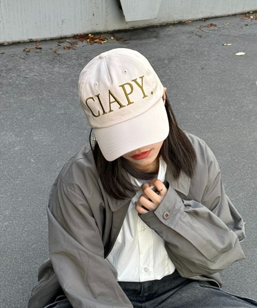 CIAOPANIC TYPY（チャオパニックティピー）の「【UNISEX】ロゴ刺繍キャップ（キャップ・メンズ・オリーブ/ベージュ/ネイビー・FREE）」の6枚目の写真