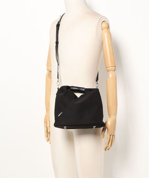 florist(フローリスト)の「【2WAY/3WAY】トライアングル×チェーンブラックハンドバッグ/ショルダーバッグ(ハンドバッグ・レディース・ブラック系2/ブラック系1・FREE)」の18枚目の写真