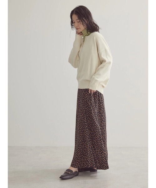 AMERICAN HOLIC(アメリカンホリック)の「【WEB限定】スキッパーニットプルオーバー(ニット/セーター・レディース・ブルー/アイボリー/ネイビー・L/M)」の15枚目の写真
