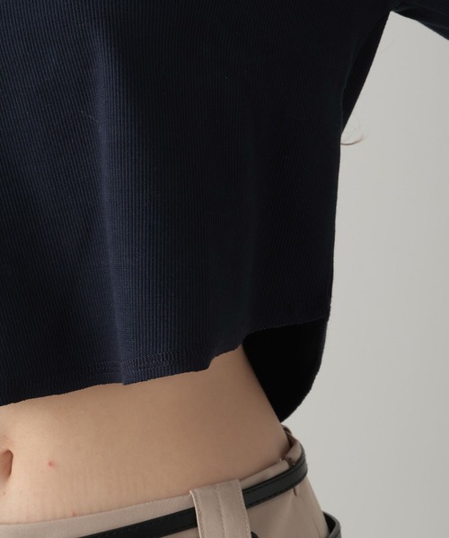 FOREVER 21(フォーエバー トゥエンティーワン)の「【2024SS】スキッパーエンブレムトップス(Tシャツ/カットソー・レディース・オフホワイト/グリーン/ネイビー・MEDIUM/SMALL)」の10枚目の写真