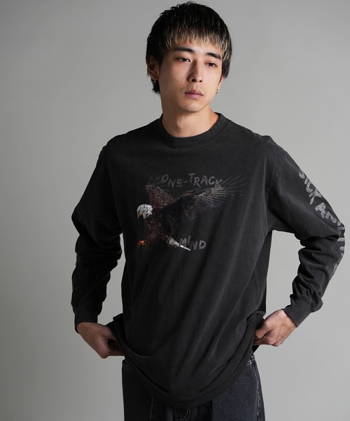 JACKROSE（ジャックローズ）の「JE-EAGLE LS TEE（Tシャツ/カットソー・メンズ・ブラック/レッド/ホワイト・M/L）」の12枚目の写真