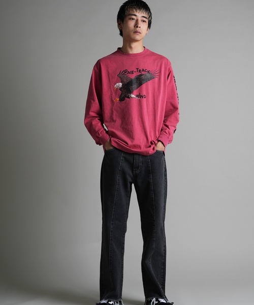 JACKROSE（ジャックローズ）の「JE-EAGLE LS TEE（Tシャツ/カットソー・メンズ・ブラック/レッド/ホワイト・M/L）」の19枚目の写真