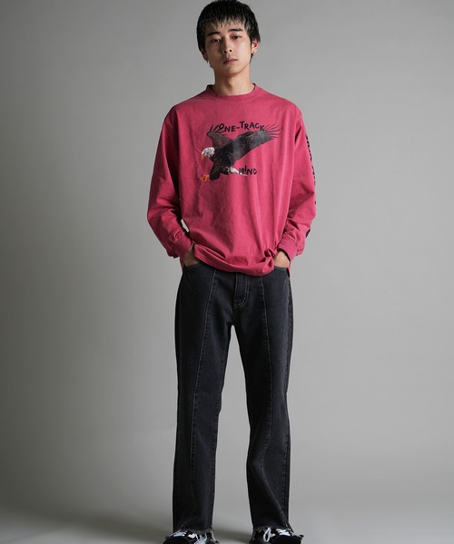 JACKROSE（ジャックローズ）の「JE-EAGLE LS TEE（Tシャツ/カットソー・メンズ・ブラック/レッド/ホワイト・M/L）」の20枚目の写真