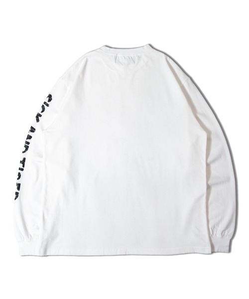 JACKROSE（ジャックローズ）の「JE-EAGLE LS TEE（Tシャツ/カットソー・メンズ・ブラック/レッド/ホワイト・M/L）」の5枚目の写真