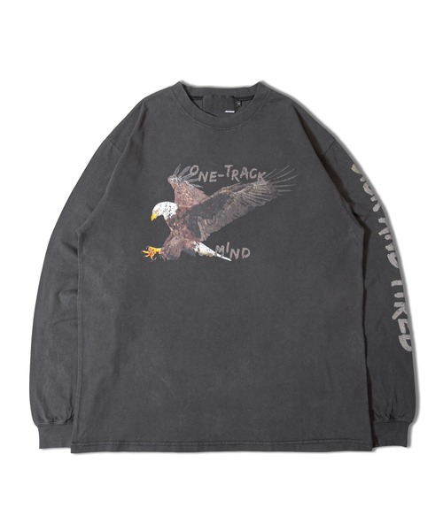JACKROSE（ジャックローズ）の「JE-EAGLE LS TEE（Tシャツ/カットソー・メンズ・ブラック/レッド/ホワイト・M/L）」の4枚目の写真
