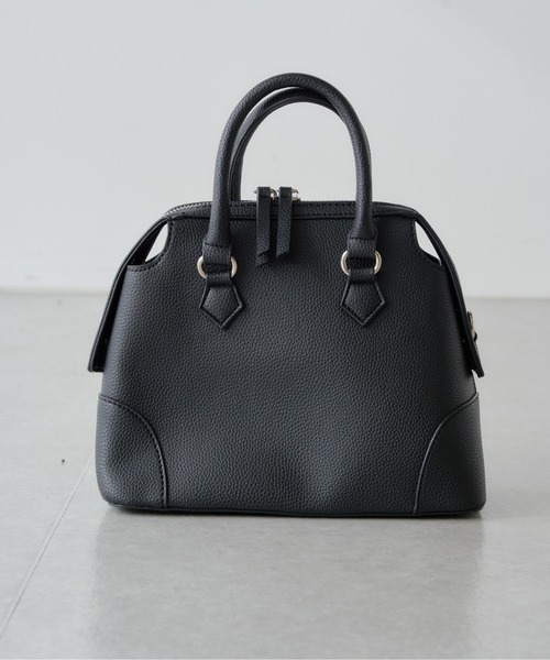 natural couture（ナチュラルクチュール）の「3WAYラインショルダー付きBAG（ショルダーバッグ・レディース・サックスブルー/グレイッシュベージュ/ブラック・FREE）」の10枚目の写真