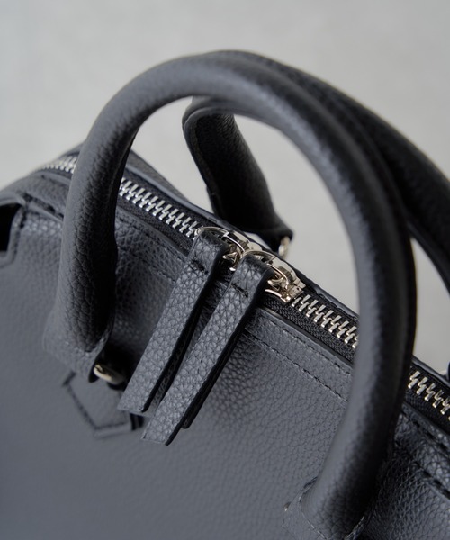 natural couture（ナチュラルクチュール）の「3WAYラインショルダー付きBAG（ショルダーバッグ・レディース・サックスブルー/グレイッシュベージュ/ブラック・FREE）」の8枚目の写真