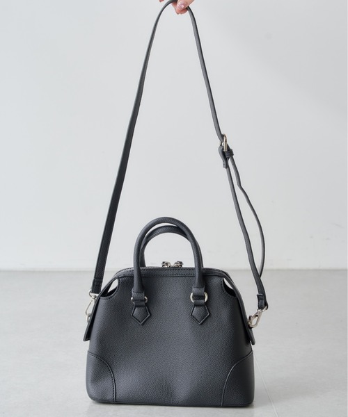 natural couture（ナチュラルクチュール）の「3WAYラインショルダー付きBAG（ショルダーバッグ・レディース・サックスブルー/グレイッシュベージュ/ブラック・FREE）」の20枚目の写真