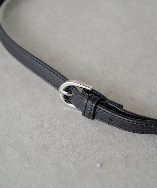 natural couture（ナチュラルクチュール）の「3WAYラインショルダー付きBAG（ショルダーバッグ・レディース・サックスブルー/グレイッシュベージュ/ブラック・FREE）」の6枚目の写真