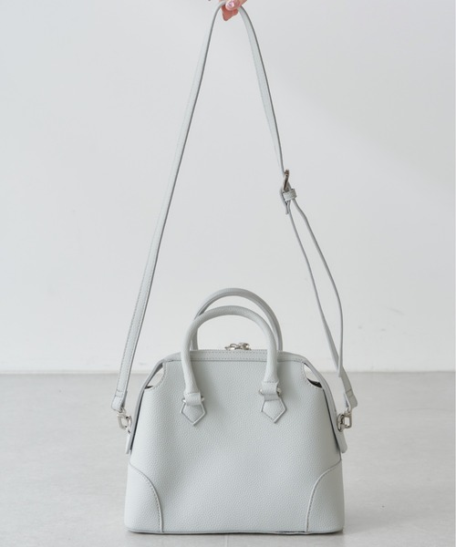natural couture（ナチュラルクチュール）の「3WAYラインショルダー付きBAG（ショルダーバッグ・レディース・サックスブルー/グレイッシュベージュ/ブラック・FREE）」の13枚目の写真