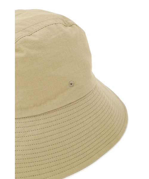 MHL.（エムエイチエル）の「COTTON NYLON RIPSTOP（ハット・メンズ・ベージュ/ブラック・FREE）」の3枚目の写真