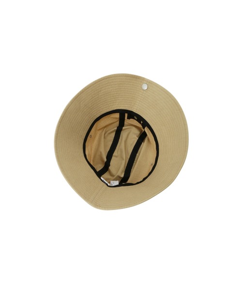 MHL.（エムエイチエル）の「COTTON NYLON RIPSTOP（ハット・メンズ・ベージュ/ブラック・FREE）」の8枚目の写真