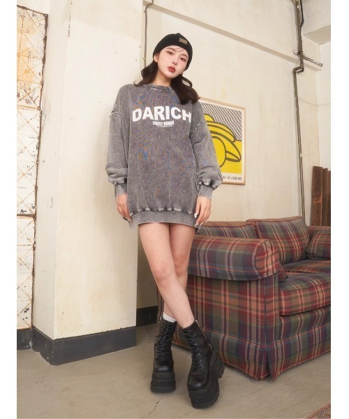 Darich（ダーリッチ）の「ピグメントドロッププルオーバー（スウェット