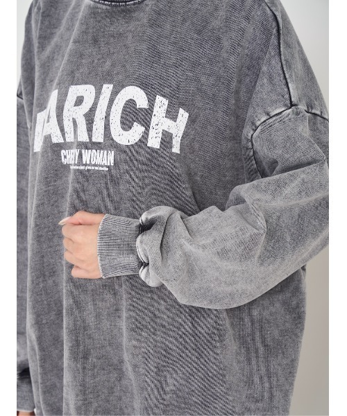 Darich（ダーリッチ）の「ピグメントドロッププルオーバー（スウェット