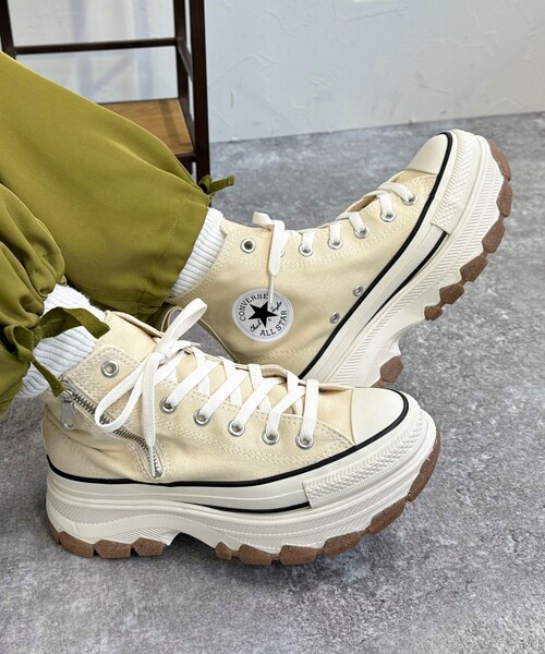 CONVERSE ALL STAR（コンバースオールスター）の「【CONVERSE/コンバース】オールスター トレックウェーブ Z HI スニーカー（スニーカー・レディース・キナリ・23.5/24.5）」の7枚目の写真