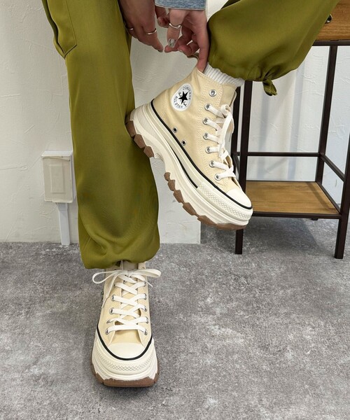 CONVERSE ALL STAR（コンバースオールスター）の「【CONVERSE/コンバース】オールスター トレックウェーブ Z HI スニーカー（スニーカー・レディース・キナリ・23.5/24.5）」の6枚目の写真