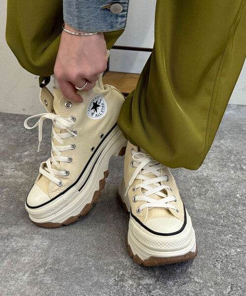 CONVERSE ALL STAR（コンバースオールスター）の「【CONVERSE/コンバース】オールスター トレックウェーブ Z HI スニーカー（スニーカー・レディース・キナリ・23.5/24.5）」の5枚目の写真