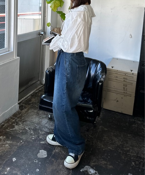 kutir（クティール）の「アソートリボンボレロ（カーディガン/ボレロ・レディース・インディゴブルー/チャコールグレー/ブラック/オフホワイト・FREE）」の7枚目の写真