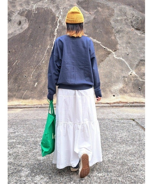 BACK NUMBER（バックナンバー）の「【BACK NUMBER】プリントスウェットカーディガン（カーディガン/ボレロ・レディース・グレー/ネイビー・S/M/L）」の11枚目の写真