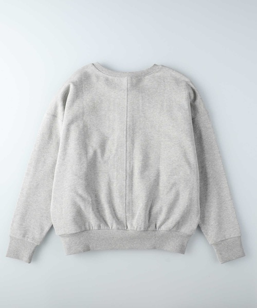 BACK NUMBER（バックナンバー）の「【BACK NUMBER】プリントスウェットカーディガン（カーディガン/ボレロ・レディース・グレー/ネイビー・S/M/L）」の8枚目の写真