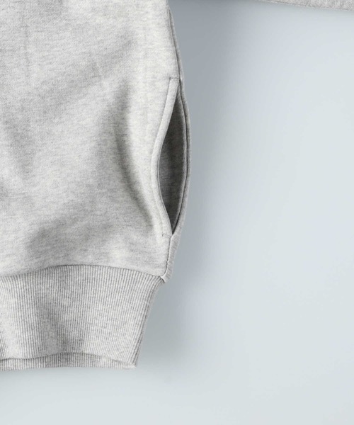 BACK NUMBER（バックナンバー）の「【BACK NUMBER】プリントスウェットカーディガン（カーディガン/ボレロ・レディース・グレー/ネイビー・S/M/L）」の5枚目の写真