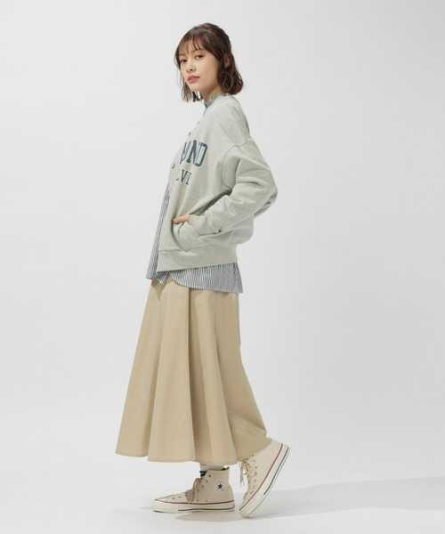 BACK NUMBER（バックナンバー）の「【BACK NUMBER】プリントスウェットカーディガン（カーディガン/ボレロ・レディース・グレー/ネイビー・S/M/L）」の18枚目の写真