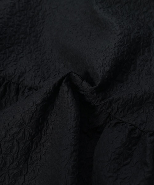 fifth（フィフス）の「ふくれジャガードギャザー五分袖ブラウス（シャツ/ブラウス・レディース・ピンク/ホワイト/ベージュ/ブラック・M）」の10枚目の写真