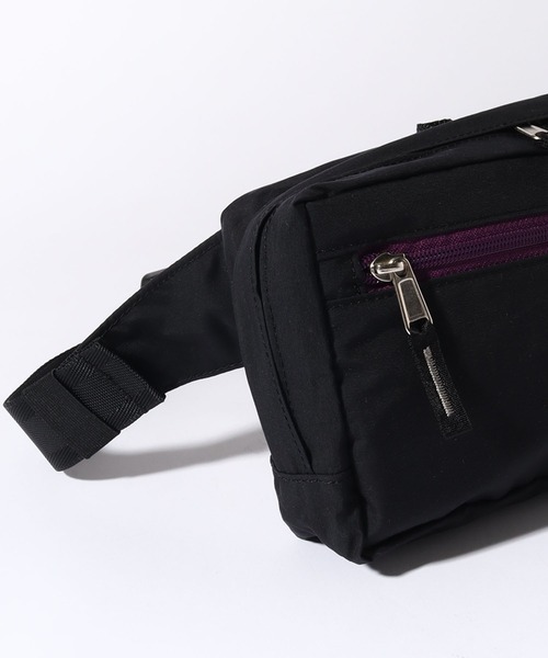 WILD THINGS（ワイルドシングス）の「【WILD THINGS/ワイルドシングス】DELFY fabric ワンポイントロゴ スクエア型ボディウエストバッグ（ボディバッグ/ウエストポーチ・メンズ・ブラック/パープル/レッド/ターコイズブルー・FREE）」の13枚目の写真