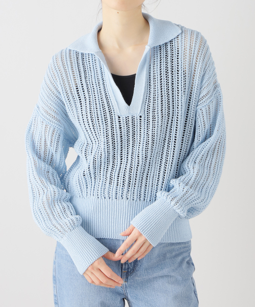 Spick & Span（スピックアンドスパン）の「リリヤーン透かし編み柄