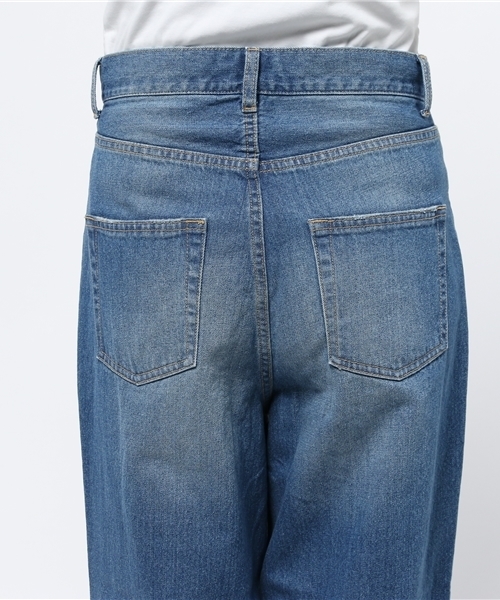 CIAOPANIC（チャオパニック）の「【Ciaopanic】　5PKクラッシュワイドデニムPTS（デニムパンツ・レディース・インディゴブルー・SMALL/MEDIUM）」の6枚目の写真