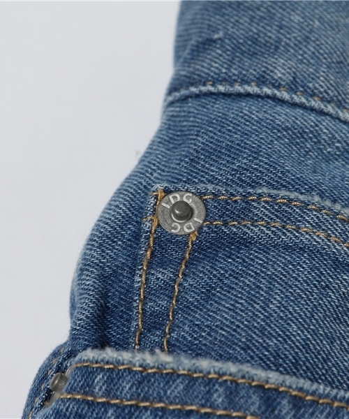 CIAOPANIC（チャオパニック）の「【Ciaopanic】　5PKクラッシュワイドデニムPTS（デニムパンツ・レディース・インディゴブルー・SMALL/MEDIUM）」の11枚目の写真