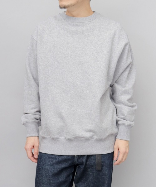 12.7オンス ヘヴィーウェイト クルーネック スウェット（裏パイル