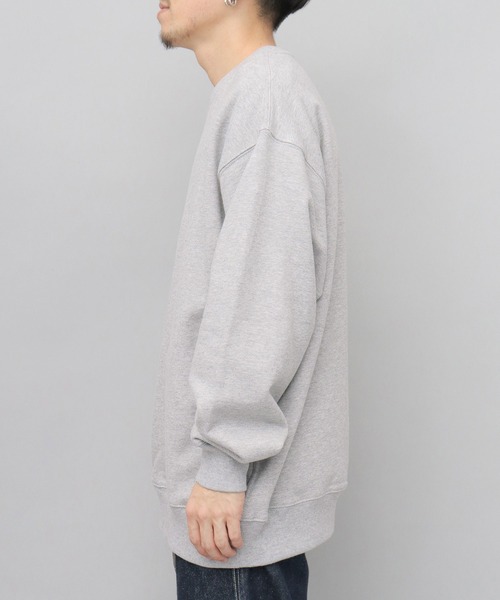 UN3D.｜クルーネックスウェット 10．0oz クルーネック スウェット（裏パイル）＜アダルト