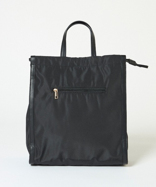 INED CLARO（イネドクラロ）の「ナイロントートバッグ（トートバッグ・レディース・ベージュ/ブラック・フリー）」の5枚目の写真