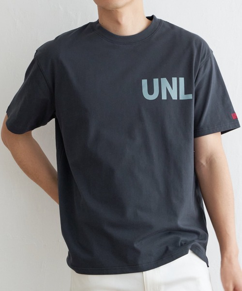 ikka(イッカ)の「【親子コーデ】URBAN NATURE LIFE ロゴプリントTシャツ(Tシャツ/カットソー・メンズ・ホワイト/ネイビー/ピンク/ミント・M/L/XL/S)」の3枚目の写真