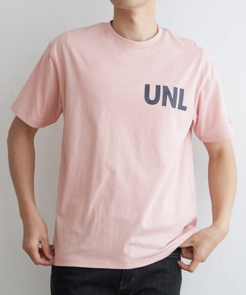 ikka(イッカ)の「【親子コーデ】URBAN NATURE LIFE ロゴプリントTシャツ(Tシャツ/カットソー・メンズ・ホワイト/ネイビー/ピンク/ミント・M/L/XL/S)」の4枚目の写真