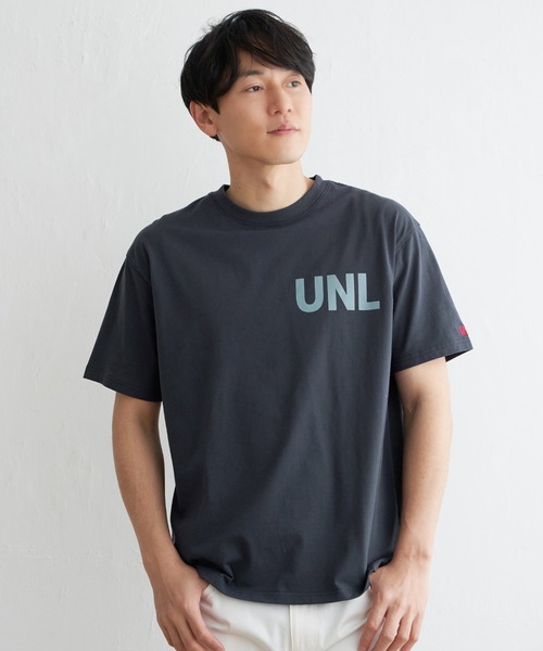 ikka(イッカ)の「【親子コーデ】URBAN NATURE LIFE ロゴプリントTシャツ(Tシャツ/カットソー・メンズ・ホワイト/ネイビー/ピンク/ミント・M/L/XL/S)」の5枚目の写真