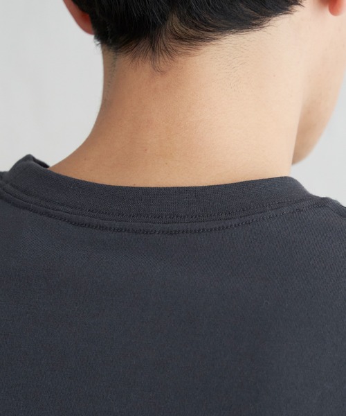 ikka(イッカ)の「【親子コーデ】URBAN NATURE LIFE ロゴプリントTシャツ(Tシャツ/カットソー・メンズ・ホワイト/ネイビー/ピンク/ミント・M/L/XL/S)」の13枚目の写真