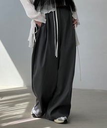 chuclla | ストライプ バギースラックス chw24s051(スラックス)