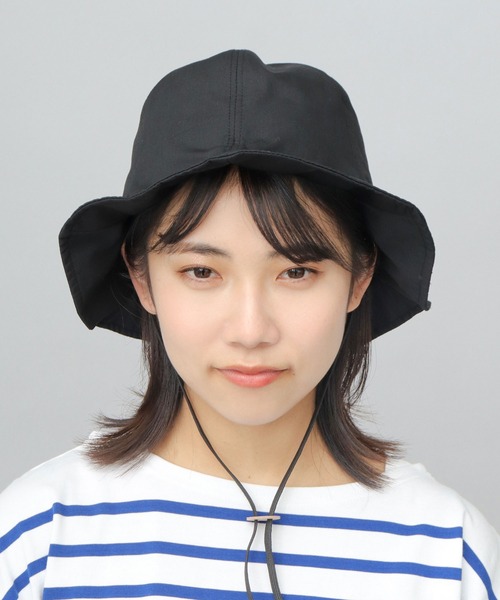 moz（モズ）の「あご紐付き チューリップハット（ハット・レディース・ブラック/ベージュ・FREE）」の15枚目の写真