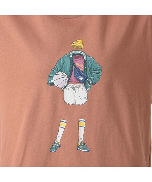 【New Balance】UNI NB BOY BASKETBALL★Tシャツ NB Boy T-Shirt - New Balance