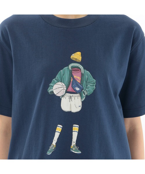 【New Balance】UNI NB BOY BASKETBALL★Tシャツ NB Boy T-Shirt - New Balance