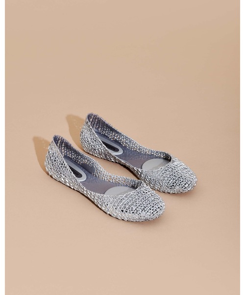 melissa（メリッサ）の「MELISSA CAMPANA PAPEL AD（バレエシューズ・レディース・ブラック/ピンク/シルバー・35-36/37/38/39/40/41-42）」の14枚目の写真