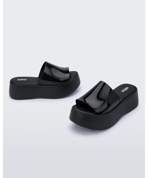 melissa(メリッサ)の「MELISSA BECKY AD(サンダル・レディース・ホワイト/ブラック/ピンク・37/35-36/39/38)」の2枚目の写真