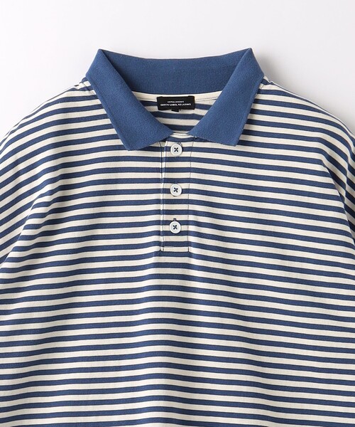 green label relaxing(グリーンレーベルリラクシング)の「TJ ボーダー ポロシャツ 140cm-160cm(ポロシャツ・キッズ・ネイビー/ケリー・160cm/140cm/150cm)」の12枚目の写真