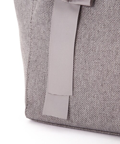 EDIT COLOGNE（エディットコロン）の「フリルリボントートバッグ（ショルダーバッグ・レディース・グレー/ブラウン/ベージュ/ブラック・ﾌﾘ-）」の10枚目の写真