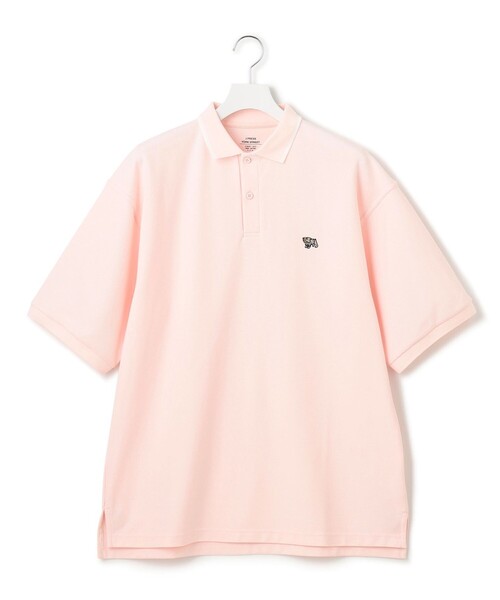 J.PRESS YORK STREET(ジェイプレスヨークストリート)の「【UNISEX】ブルドック ワンポイント ポロシャツ(ポロシャツ・メンズ・ピンク系/ライトグレー系/ホワイト系/ダークグリーン系/ネイビー系/グレー系・MEDIUM/SMALL/LARGE)」の6枚目の写真