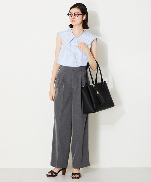 ORiental TRaffic（オリエンタルトラフィック）の「ウッドヒールリボンサンダル/41221（サンダル・レディース・キャメル/ホワイト/ブラック・SS/S/M/L/LL/3L）」の18枚目の写真